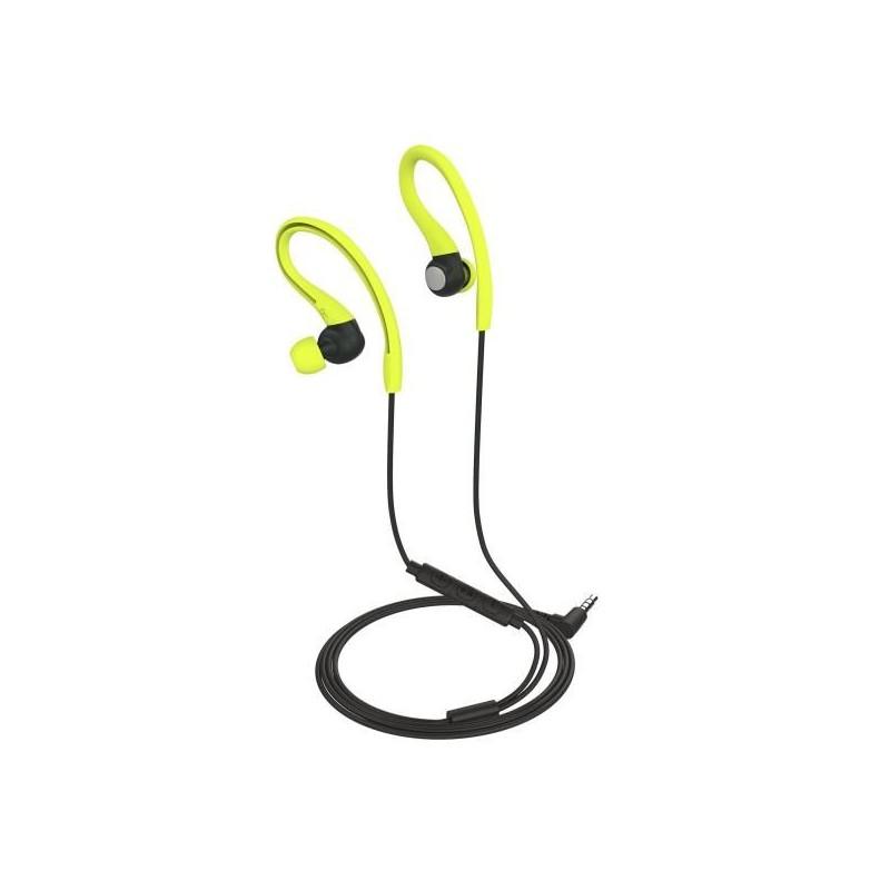STEREO EAR 3.5MM ACTIVE RC L. GREEN