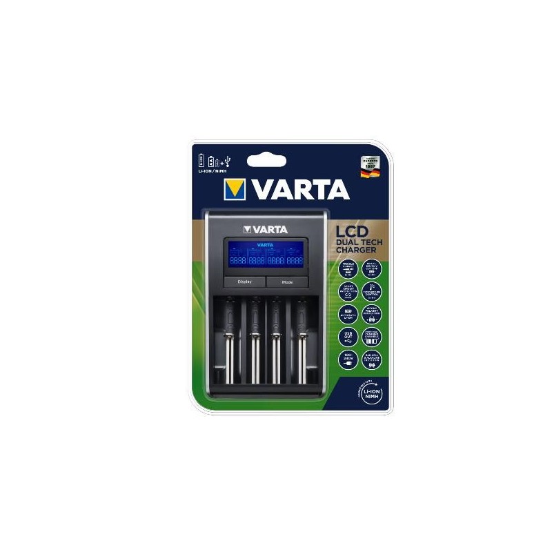 CARICABATT. DUAL TECH CHARGER VUOTO