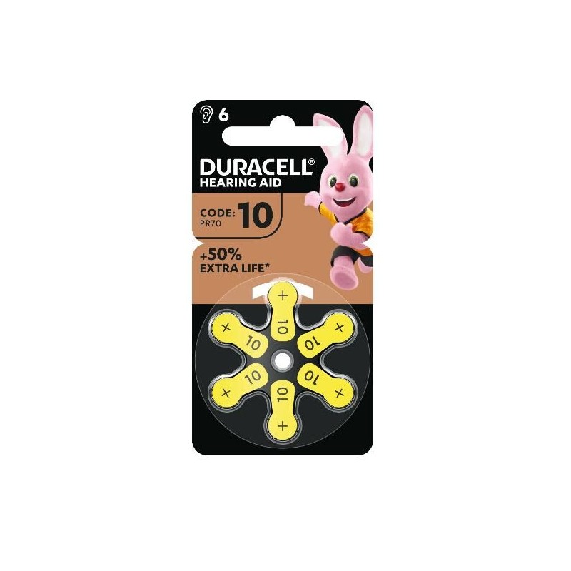 DURACELL EASYTAB 10 ACUSTICA GIALLA