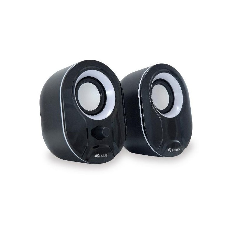 MINI SPEAKER USB 2.0 BLACK RED