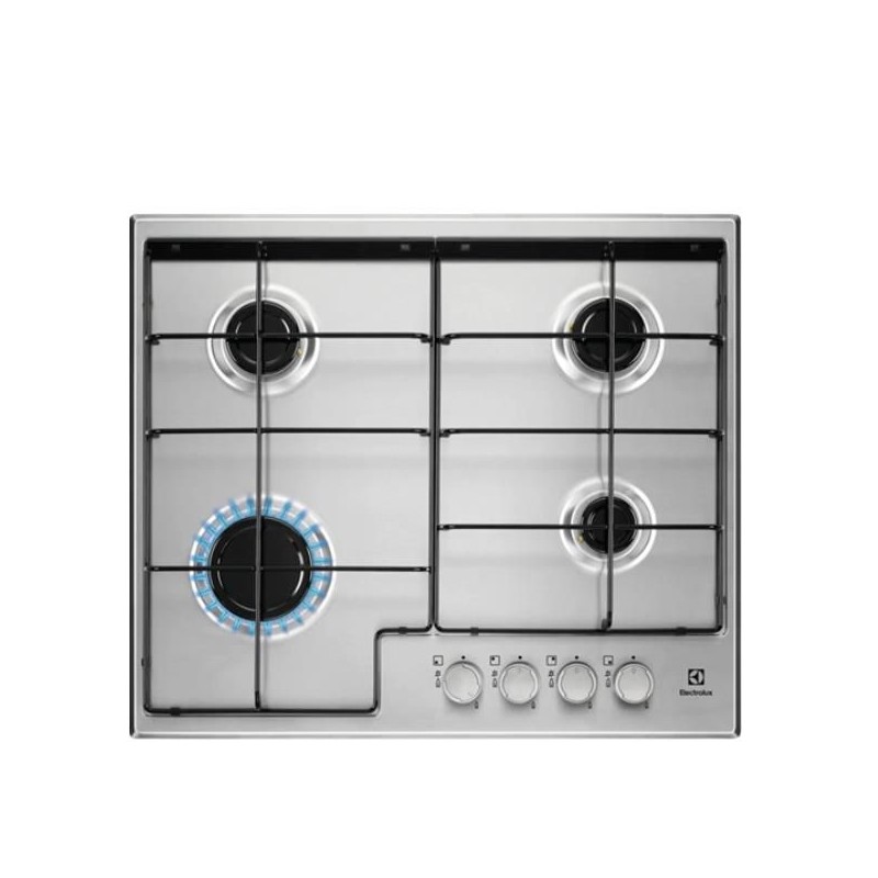 PIANO GAS EGS6424X 60CM 4F INOX