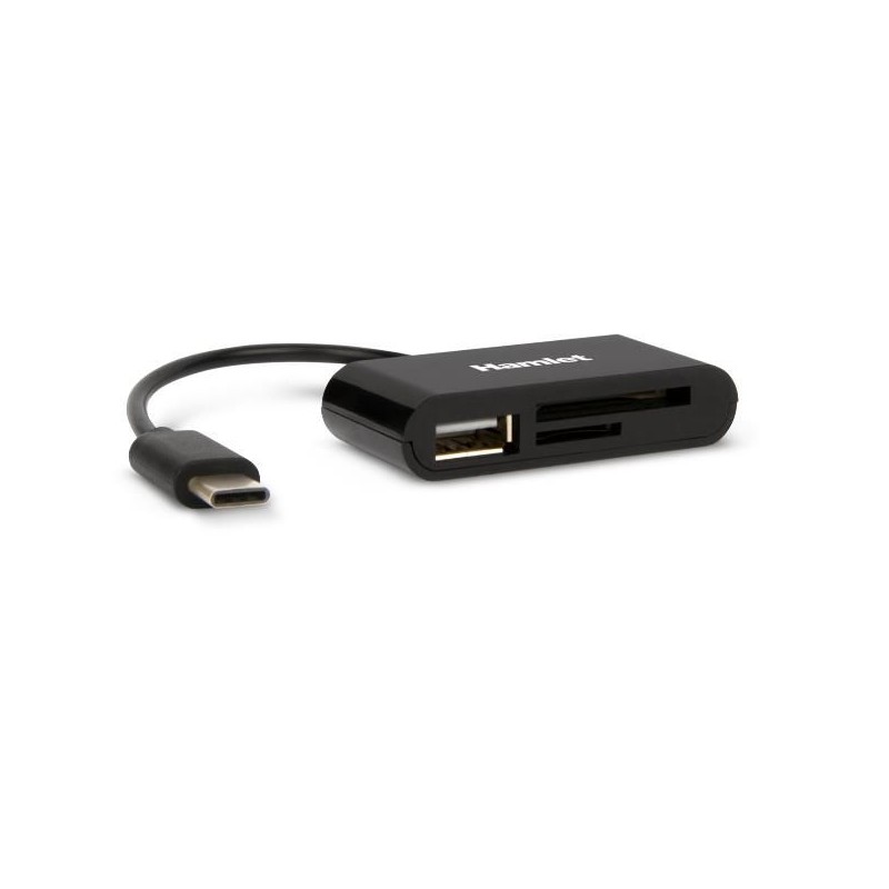 LETTORE MEMORIE SD-MICRO SD - USB C