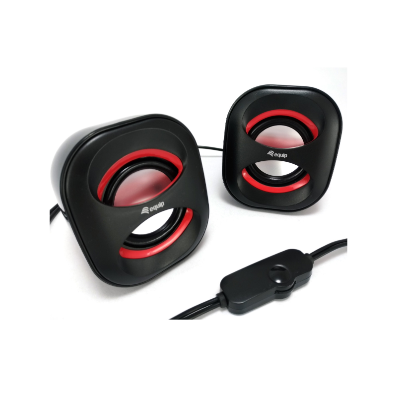 SPEAKER USB 2.0 BLACK WHITE