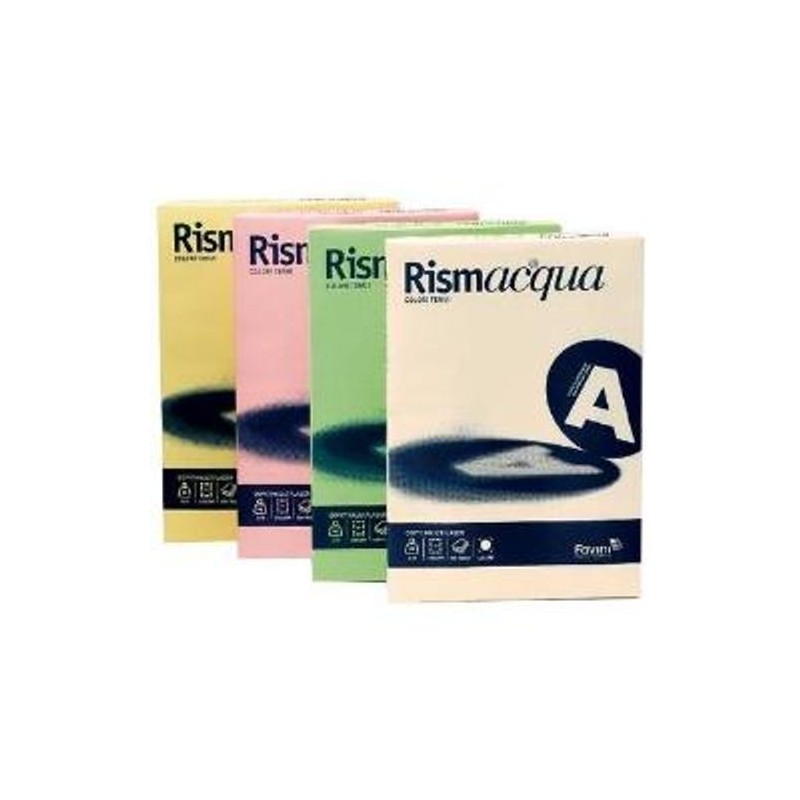 RISMACQUA200 MIX 5 COLORI TENUI A4