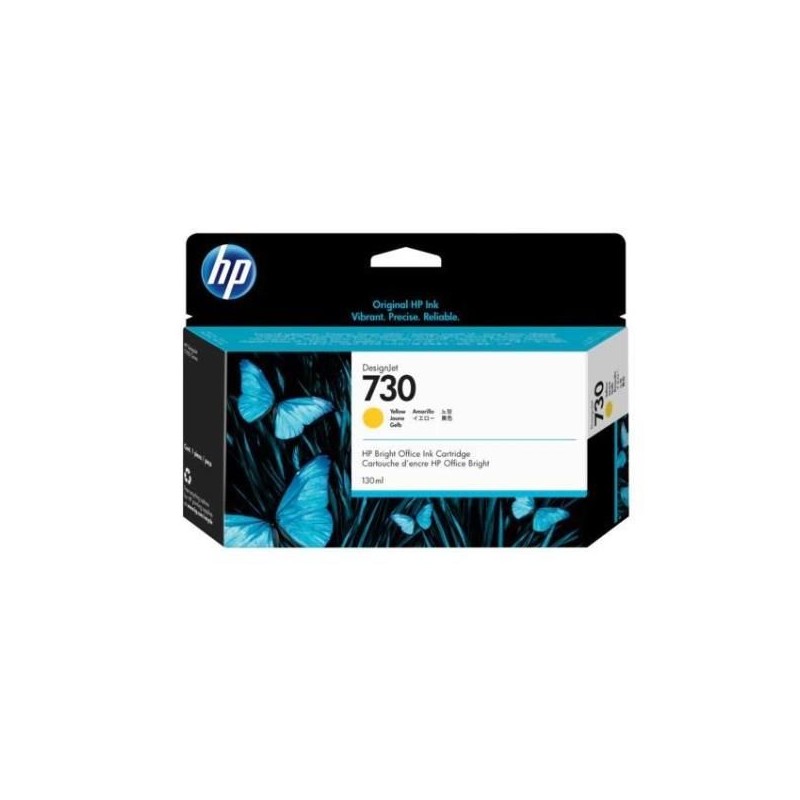 HP 730 130-ML YELLOW INK CARTRIDGE