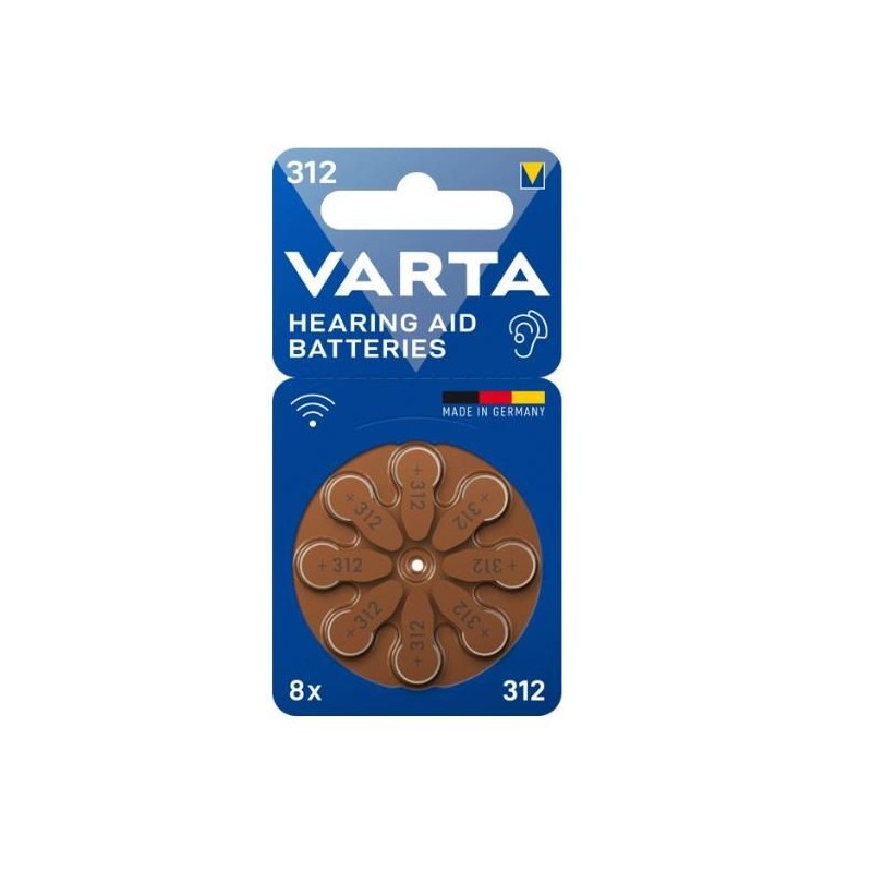 312 HEARING AID BATTERY CF8
