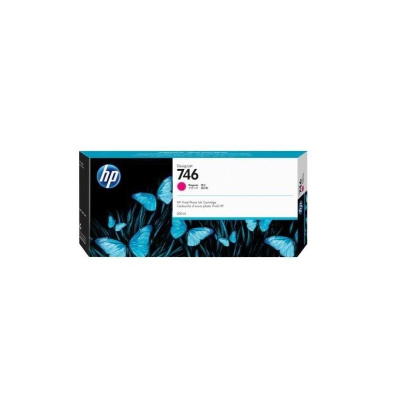 HP 746 300-ML MAGENTA INK CARTRIDGE