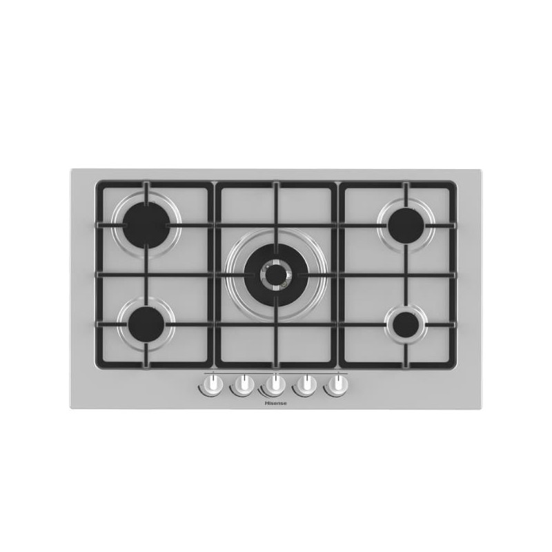 PIANO GAS GM973XF 5F 90CM INOX