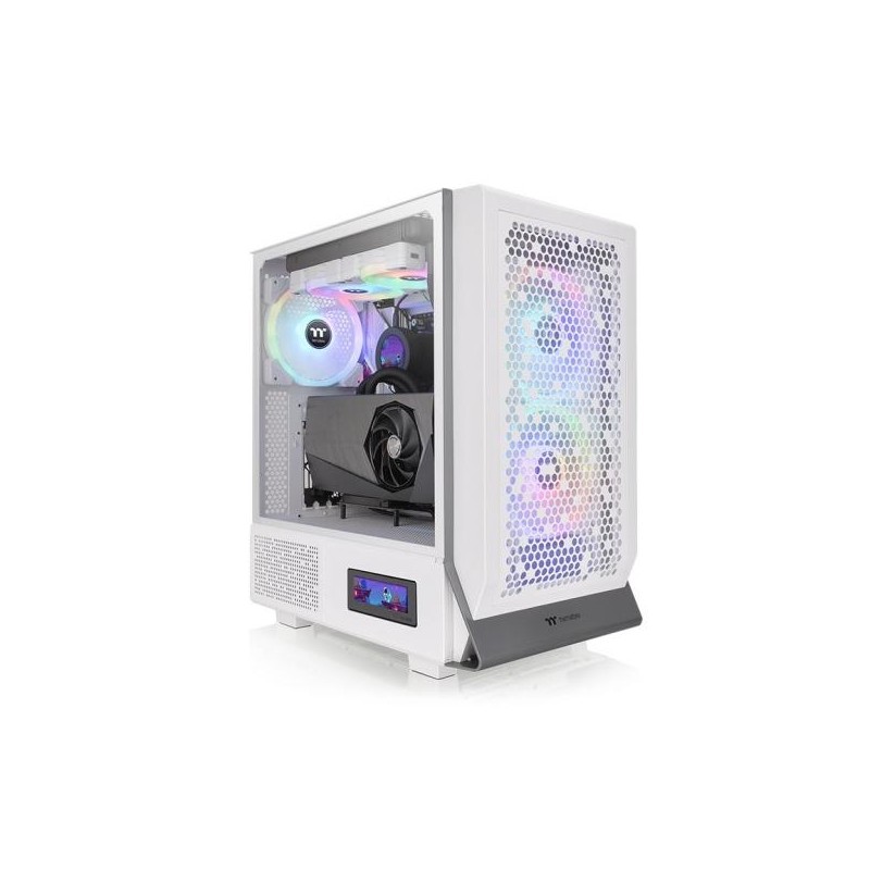 THERMALTAKE CASE M.TOWER CERES 300 TG SNOW ARGB TG 2xCT140 ARGB + 1xCT140 F