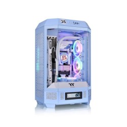 THERMALTAKE CASE MICRO THE TOWER 300 HYDRANGEA BLUE WIN SPCC 3*TG 2FAN*CT1