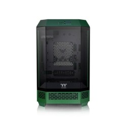 THERMALTAKE CASE MICRO THE TOWER 300 GREEN WIN SPCC 3*TG 2FAN*CT140 METAL P