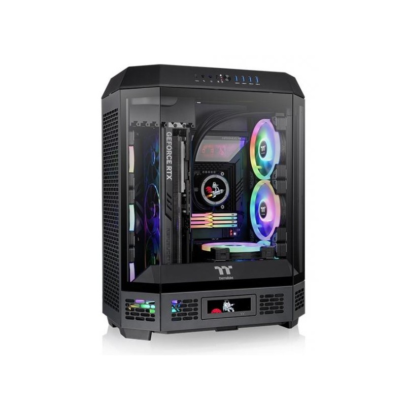 THERMALTAKE CASE M.TOWER THE TOWER 600 BLACK 2xFAN TG