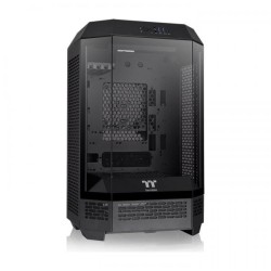THERMALTAKE CASE MICRO THE TOWER 300 BLACK WIN SPCC 3*TG 2FAN*CT140 METAL P