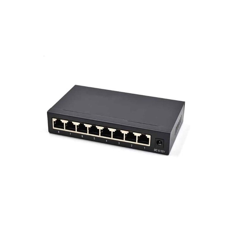 SWITCH ETH 8P 10/100 METAL