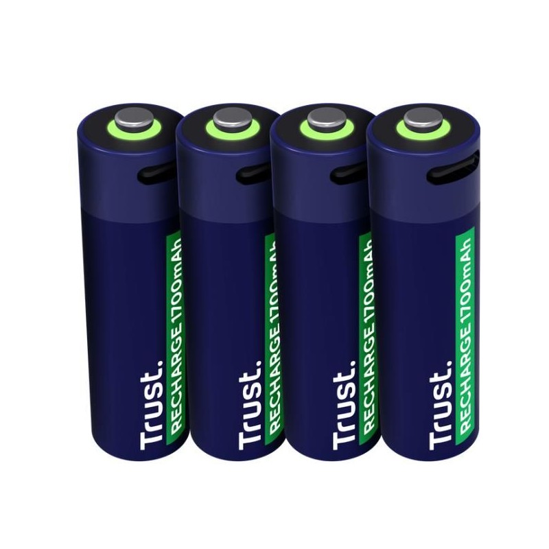 USB-C RECHARGEABLE BATTERIES 4P - A