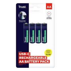 USB-C RECHARGEABLE BATTERIES 4P - A