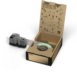 NASTRO VINILE TRASP/NERO 50MM - 45M