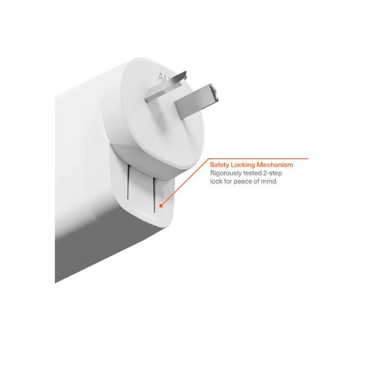 VOYAGER 67W WALL CHARGER-WHITE