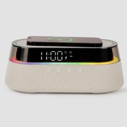 CASSA BLUETOOTH LAMPADA RGB 15W BEI