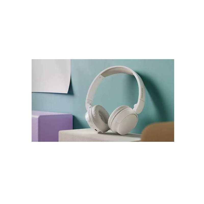 CUFFIA OVER-EAR WIRELESS WHITE