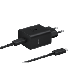 CHARGER 45W BLACK TYPE C CON CAVO