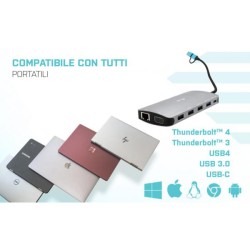 USB3.0-C/TB3 3X M.NANOD+LANPD100W