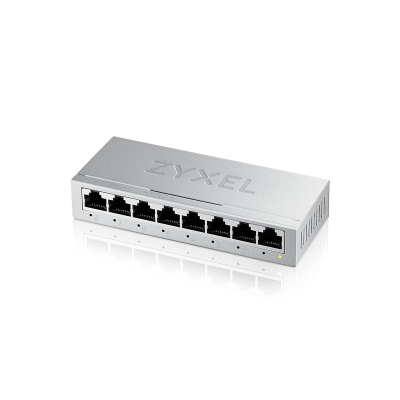 GS-108B V3 SWITCH UN 8 PT METALLO