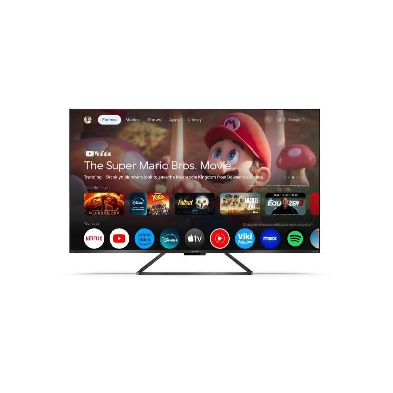 55 UHD 4K QLED FRAMELESS GOOGLE 144