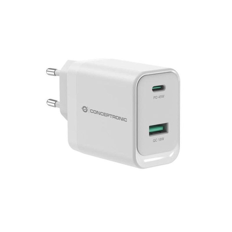 2-PORT 45W GAN USB PD CHARGER