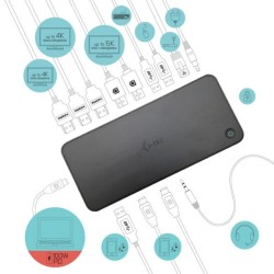 USB 3.0/USB-C/THUND. 3X 4K+PW70W IT