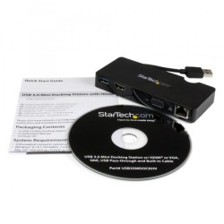 MINI DOCK USB3.0 HDMI/VGA/GBE