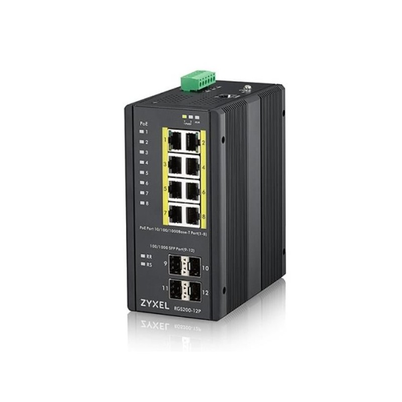 SWITCH 12 PORTE MANAGED 8 PORTE