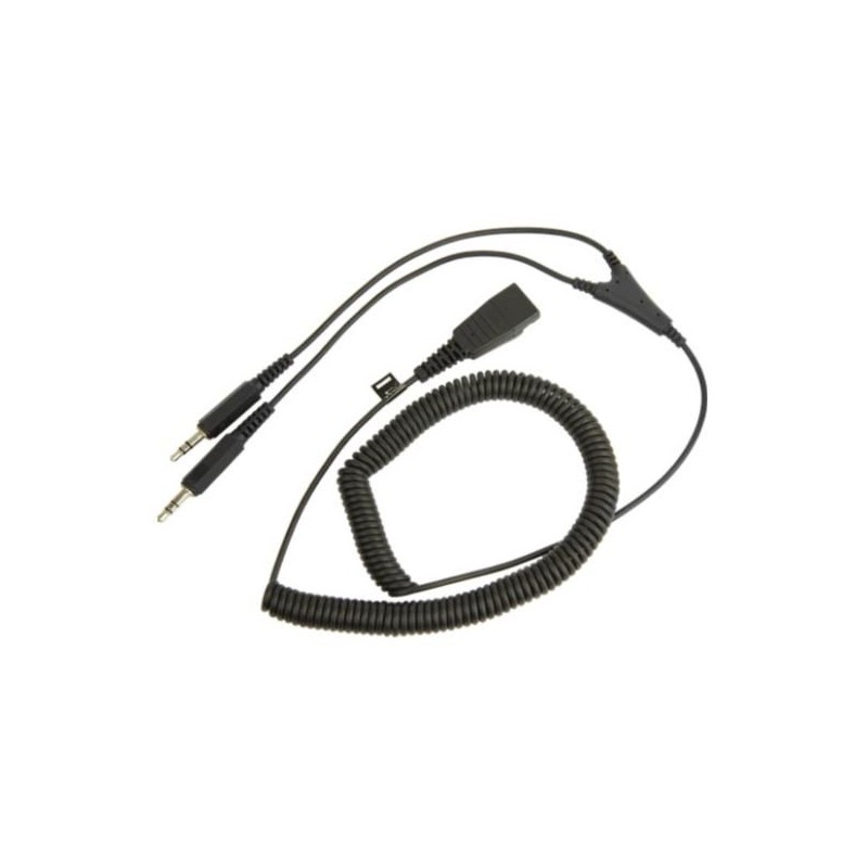 CAVO QD TO 2 X 3.5MM (SPIRALATO