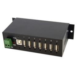 HUB USB INDUSTRIALE A 7 PORTE