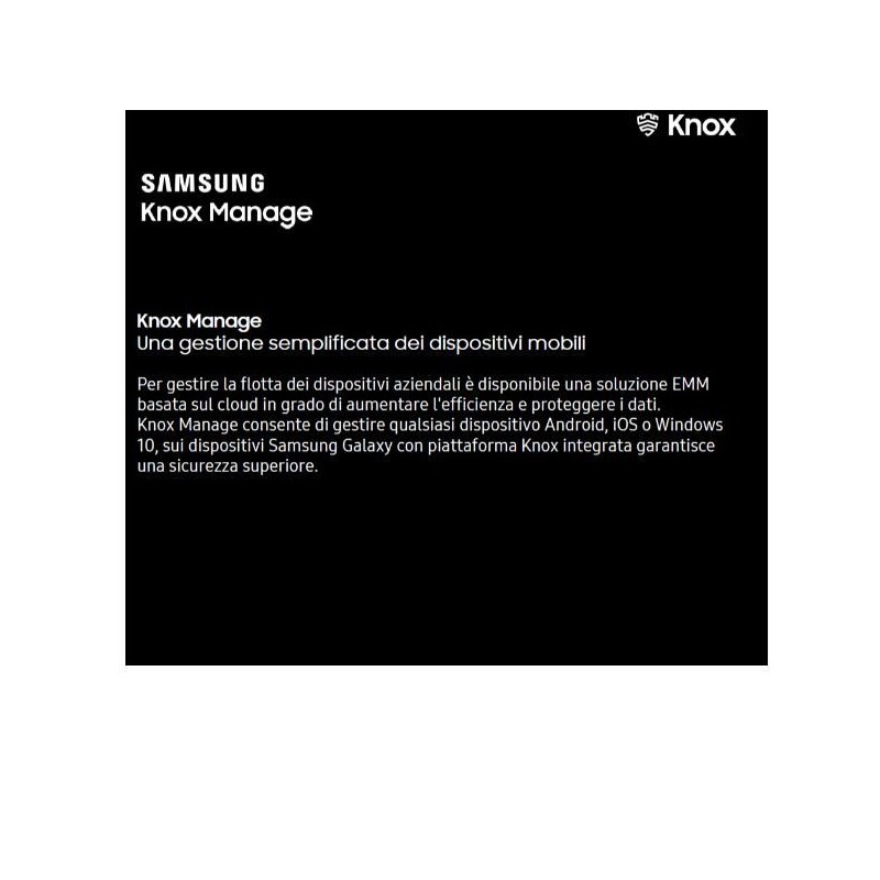 KNOX CONFIGURE DYNAMIC DEVICE 1Y