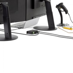 HUB USB2.0 INDUSTRIALE 4 PORTE