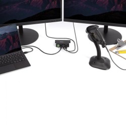 HUB USB2.0 INDUSTRIALE 4 PORTE