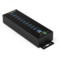 HUB USB 3.0 INDUSTRIALE A 10 PORTE