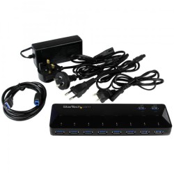 HUB USB3.0 A 10 PORTE RICARICA