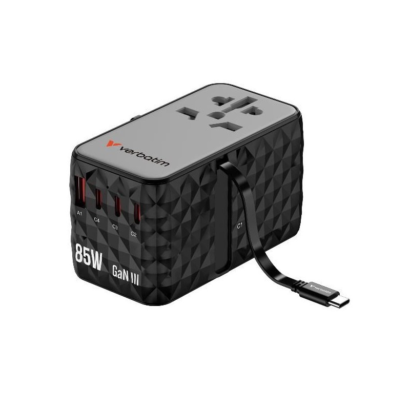 UNIVERSAL TRAVEL ADAP.GAN III 85W