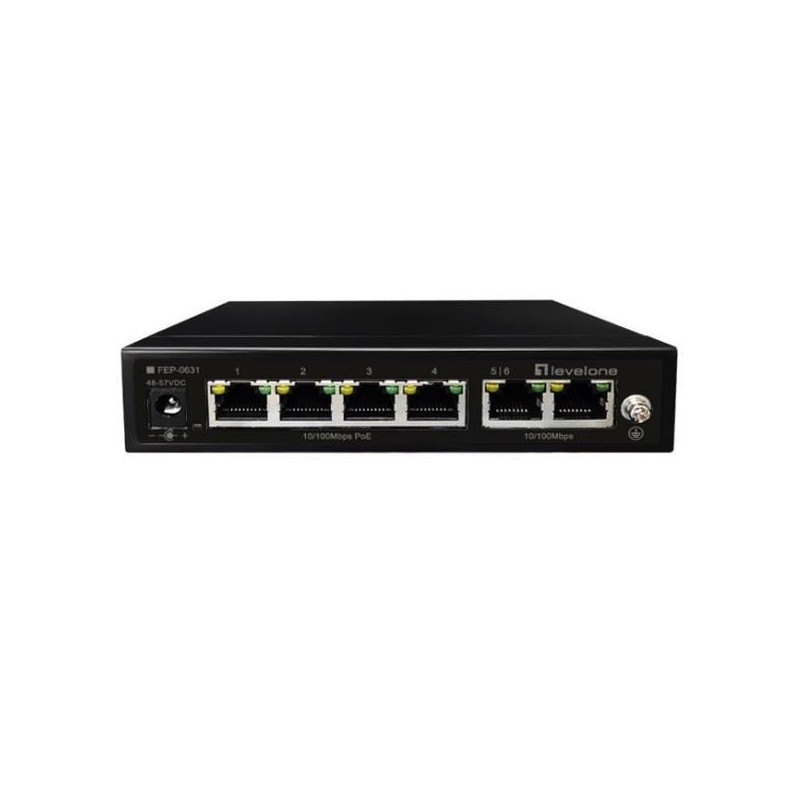 6-PORT FAST ETHERNET POE SWITCH