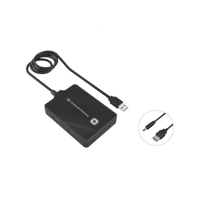 4-PORT USB 3.0 HUB -- ADD 4 USB 3.0