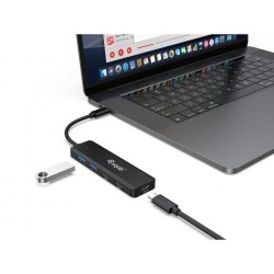 USB-C 4-PORT USB 3.2 GEN 1 HUB  USB