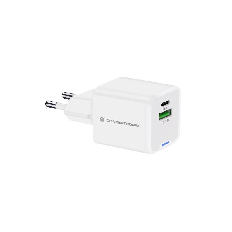 2-PORT 20W GAN USB PD CHARGER, USB