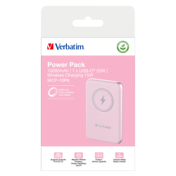 POWER BANK 10000MAH MAG SAFE PINK