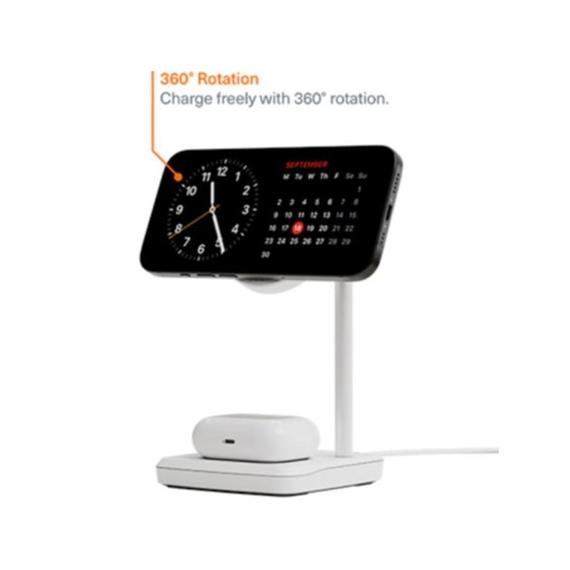 QI2 2IN1 CHARGEBASE - WHITE