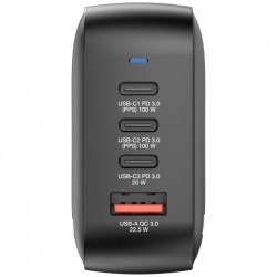 GAN CHARGER 4 PORT 100W MINI