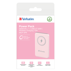 POWER BANK 5000MAH MAG SAFE PINK