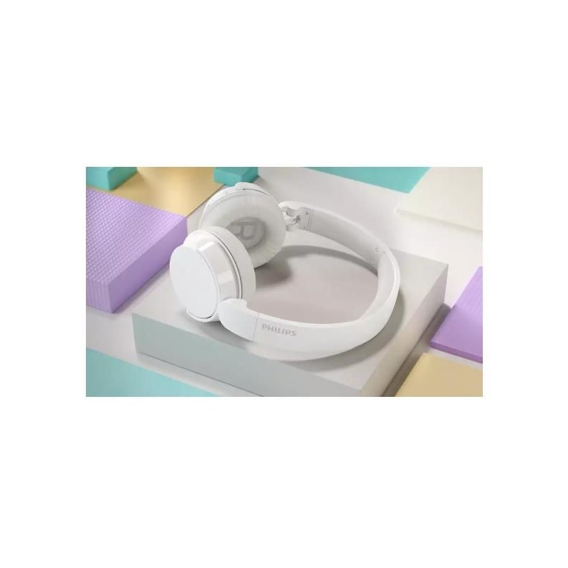 CUFFIA OVER-EAR WIRELESS BASS+ WH