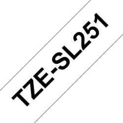 NASTRO STAND LAM 24MM NERO SU BIANC